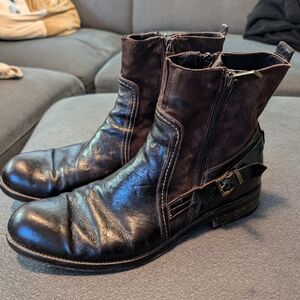 Jo Ghost Italian Leather Men's Boots size 44